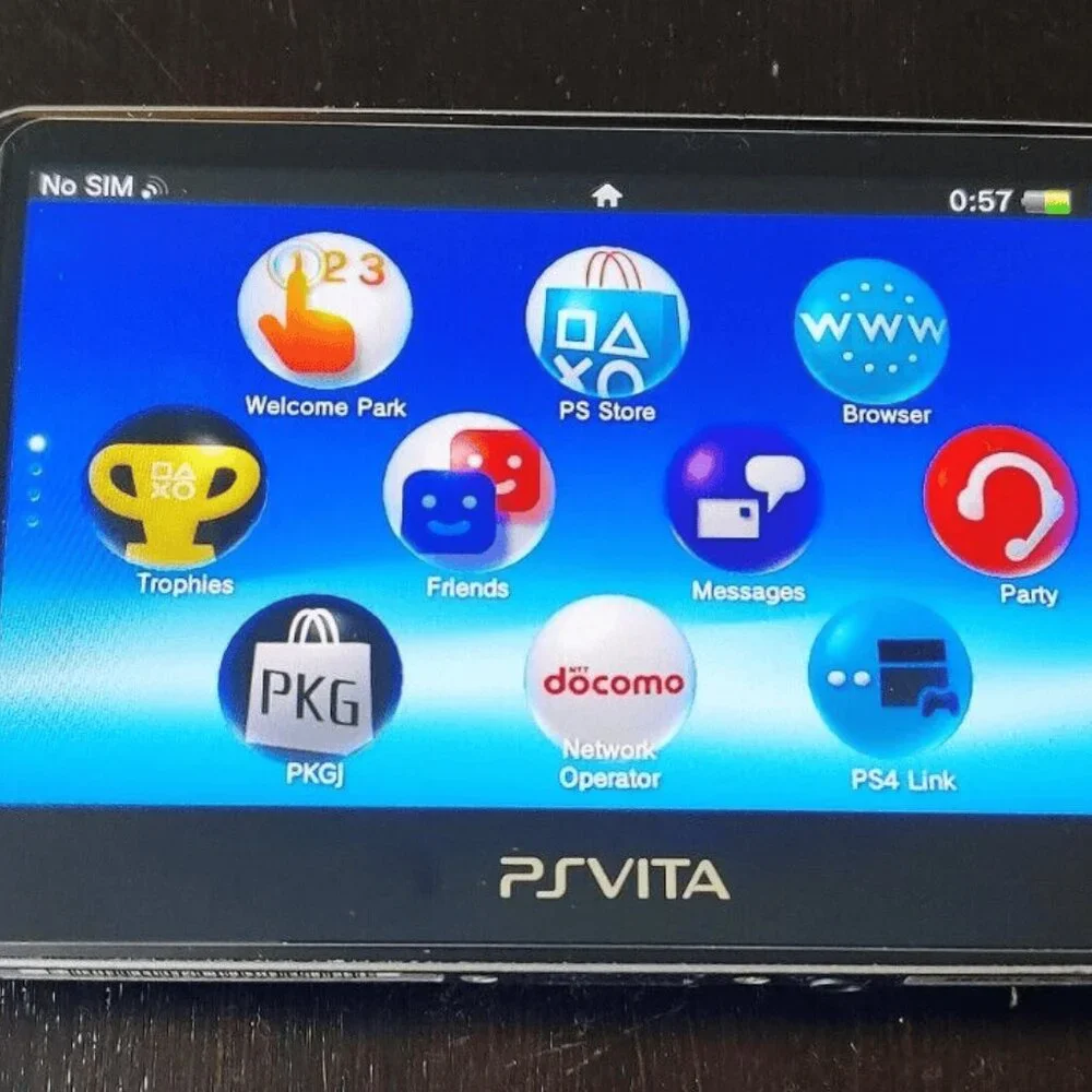 Sony PlayStation PS Vita OLED (PCH-1000) Firmware FW 3.65, 128GB - Ship in 1-DAY